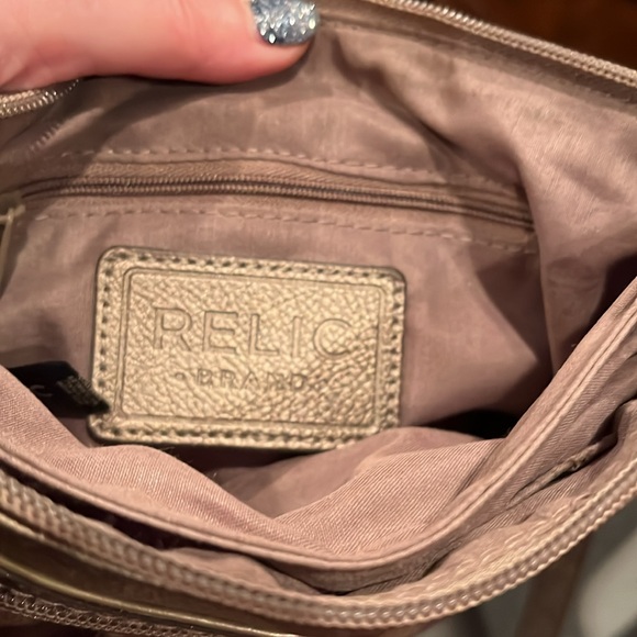Pewter Relic Crossbody Bag - Picture 9 of 11